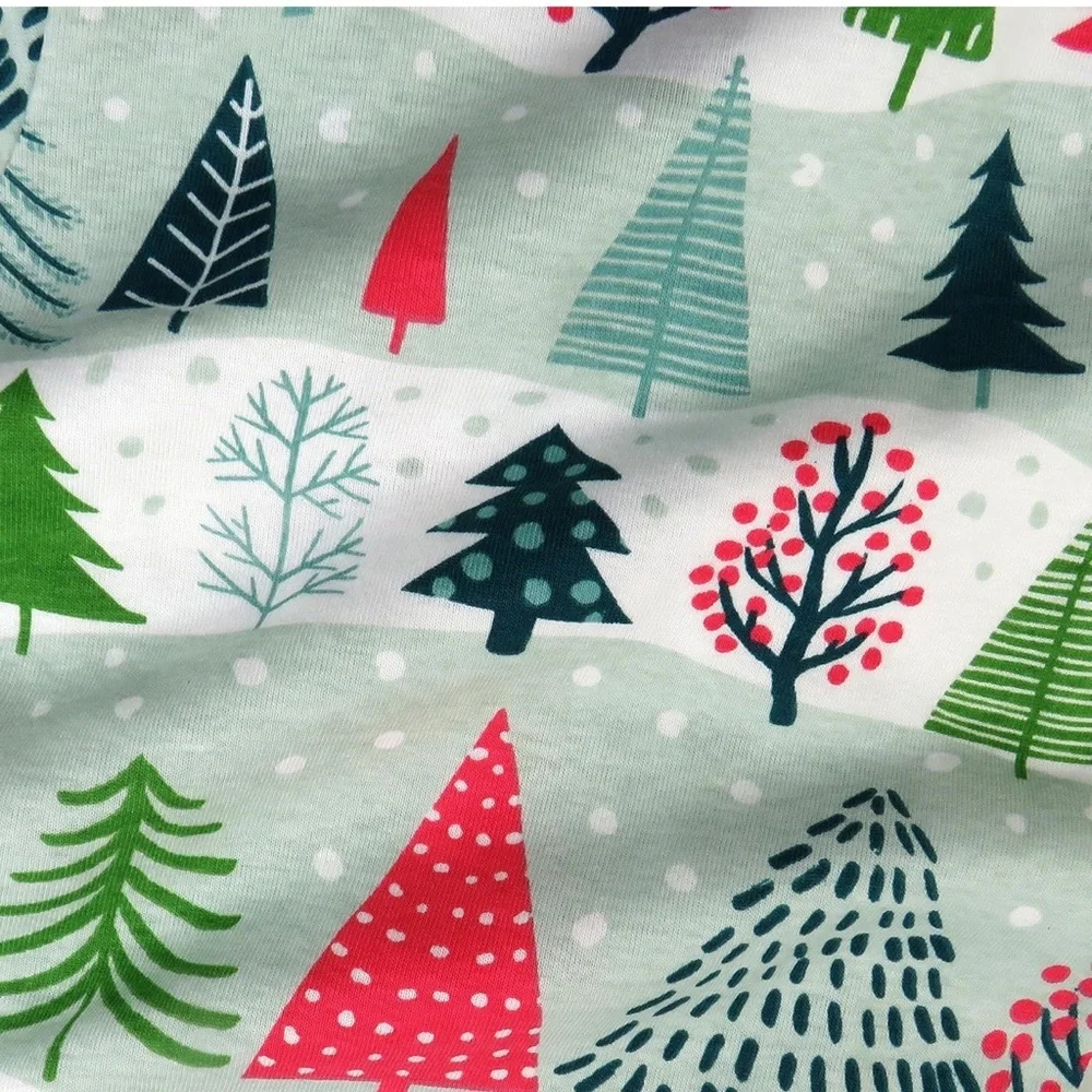 NWT Christmas Tree‎ Pajamas Size 12T.